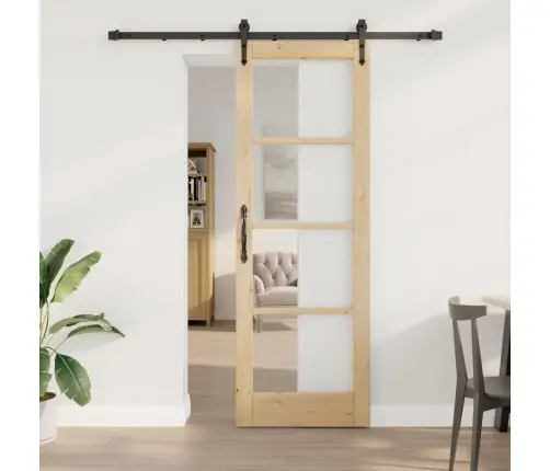 Liuguks Pruun 73.5 X 211 Cm Puit Ja Metall