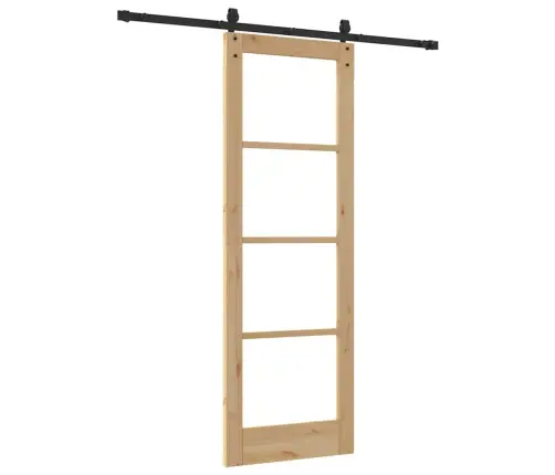 Liuguks Pruun 73.5 X 211 Cm Puit Ja Metall