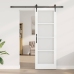 Slankios Durys Balta 73.5 X 211 Cm Medis Ir Metalas