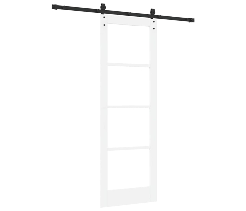 Slankios Durys Balta 73.5 X 211 Cm Medis Ir Metalas