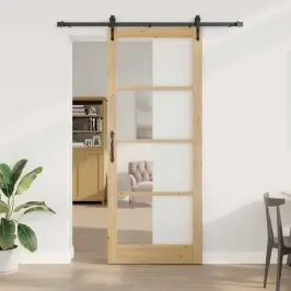 Liuguks Pruun 83 X 232 Cm Puit Ja Metall