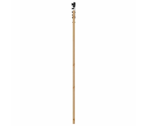 Slīdošas Durvis Brūna 86 X 198.5 Cm Koks Un Metāls Vidaxl