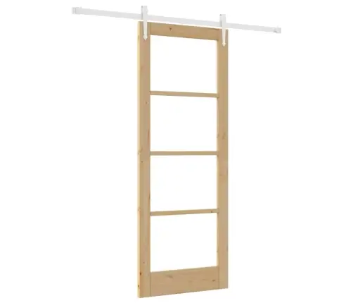 Liuguks Pruun 78 X 202 Cm Puit Ja Metall