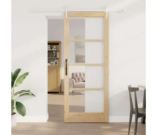 Liuguks Pruun 86 X 211 Cm Puit Ja Metall