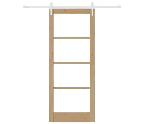 Liuguks Pruun 86 X 211 Cm Puit Ja Metall