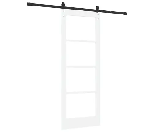 Liuguks Valge 78 X 202 Cm Puit Ja Metall