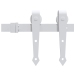 Liuguks Pruun 86 X 211 Cm Puit Ja Metall
