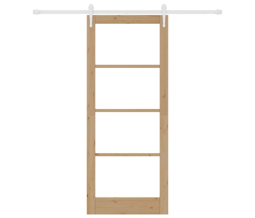 Liuguks Pruun 86 X 211 Cm Puit Ja Metall