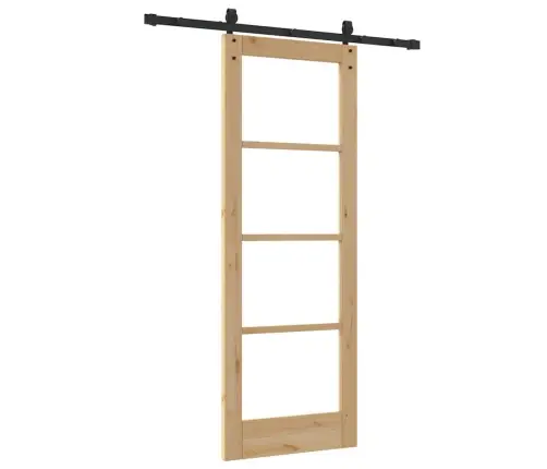 Slīdošās Durvis Ar Aparatūras Komplektu Orkdal73.5 X 198.5 Cm Vidaxl