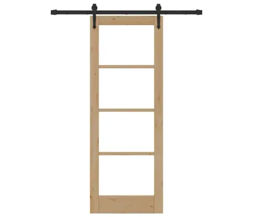 Slīdošās Durvis Ar Aparatūras Komplektu Orkdal73.5 X 198.5 Cm Vidaxl