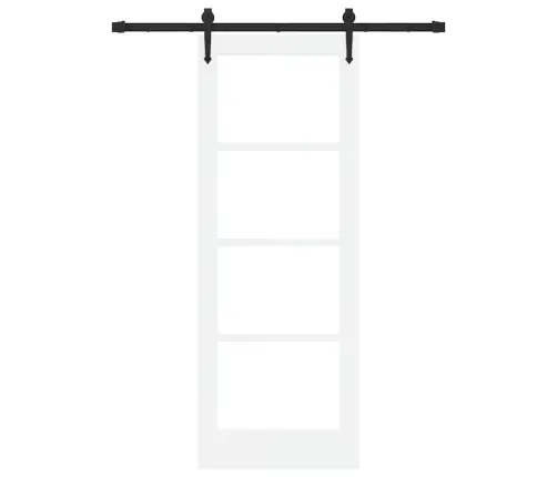 Libisev Uks Orkdal Valge 73.5 X 198.5 Cm Puit Ja Metall