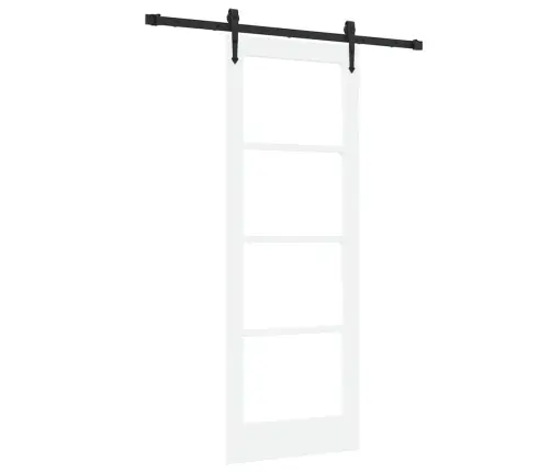 Libisev Uks Orkdal Valge 73.5 X 198.5 Cm Puit Ja Metall