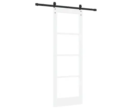 Bīdāmās Durvis Ar Aparatūru Orkdal Balta 73.5X211 Cm Vidaxl