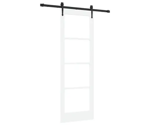 Bīdāmās Durvis Ar Aparatūru Orkdal Balta 73.5X211 Cm Vidaxl