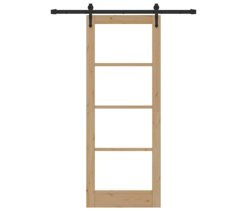 Slīdošās Durvis Ar Aparatūras Komplektu Orkdal78X202 Cm Vidaxl