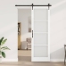 Slīdošās Durvis Ar Aparatūras Komplektu Orkdal Baltā 78X232 Cm Vidaxl