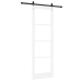 Slīdošās Durvis Ar Aparatūras Komplektu Orkdal Baltā 78X232 Cm Vidaxl
