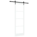 Slīdošās Durvis Ar Aparatūras Komplektu Orkdal Baltā 78X232 Cm Vidaxl