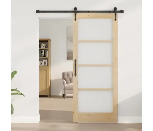 Bīdāmās Durvis Ar Piederumu Komplektu Orkdal83X202 Cm Vidaxl