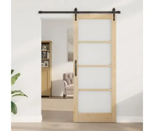 Bīdāmās Durvis Ar Piederumu Komplektu Orkdal83X211 Cm Vidaxl