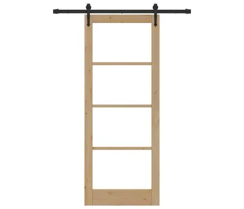 Bīdāmās Durvis Ar Piederumu Komplektu Orkdal83X211 Cm Vidaxl