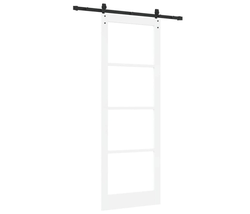 Stumdomos Durys Orkdal Balta 83 X 232 Cm Medis Ir Metalas
