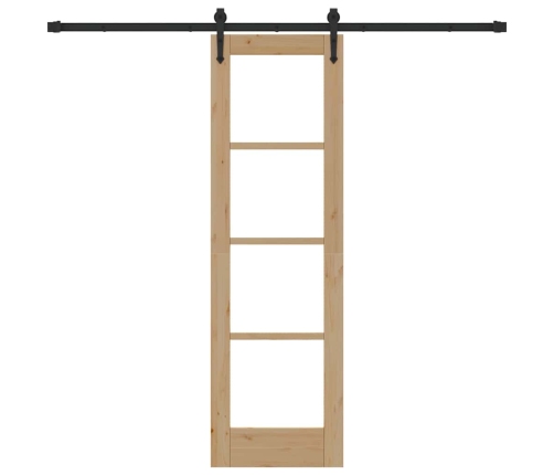 Bīdāmās Durvis Ar Aparatūras Komplektu Orkdal61X198.5 Cm Vidaxl