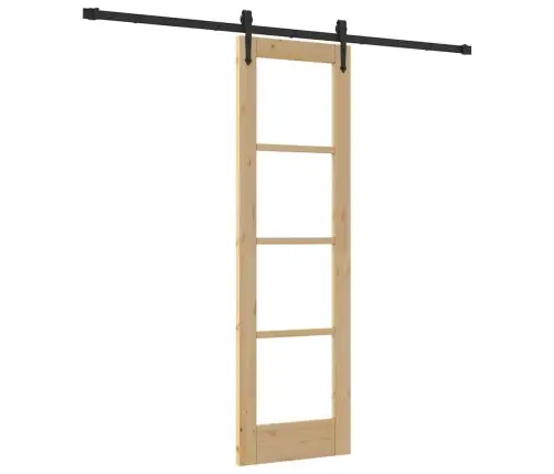 Bīdāmās Durvis Ar Aparatūras Komplektu Orkdal61X198.5 Cm Vidaxl