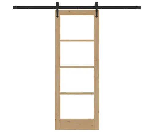 Slīdošās Durvis Ar Aparatūras Komplektu Orkdal73.5X198.5 Cm Vidaxl