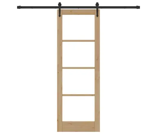 Stumdomos Durys Orkdal Ruda 73.5 X 211 Cm Medis Ir Metalas Stumdomos Durys Orkdal Ruda 73.5 X 211 Cm Medis Ir Metalas