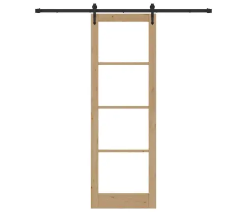 Bīdāmās Durvis Ar Piederumu Komplektu Orkdal 78X232 Cm Vidaxl