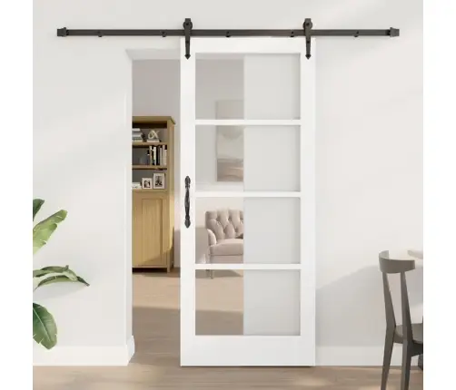 Bīdāmās Durvis Ar Aparatūras Komplektu Orkdalbaltas 83X202 Cm Vidaxl Bīdāmās Durvis Ar Aparatūras Komplektu Orkdalbaltas 83X202 Cm Vidaxl