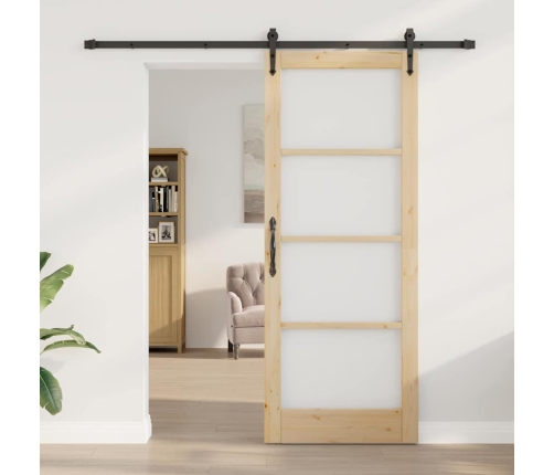 Bīdāmās Durvis Ar Aparatūru Komplektā Orkdal83X211 Cm Vidaxl