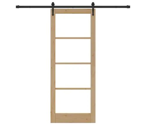 Bīdāmās Durvis Ar Aparatūru Komplektā Orkdal83X211 Cm Vidaxl