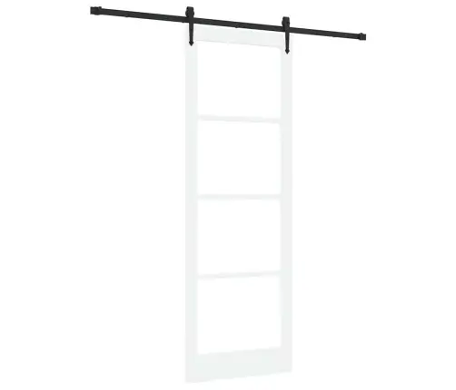 Stumdomos Durys Orkdal Balta 83 X 232 Cm Medis Ir Metalas Stumdomos Durys Orkdal Balta 83 X 232 Cm Medis Ir Metalas