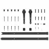 Stumdomos Durys Orkdal Ruda 86 X 211 Cm Medis Ir Metalas