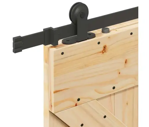 Liuguks Tarvikutega 80 X 210 cm Männipuit