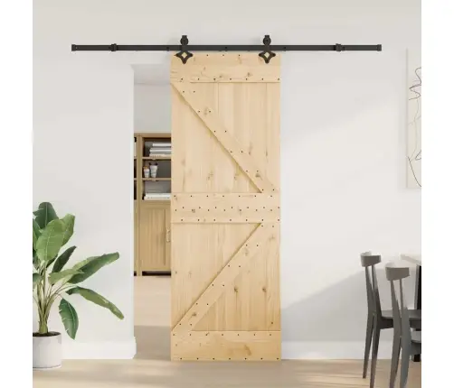 Liuguks Tarvikutega, 70 X 210 cm Männipuit