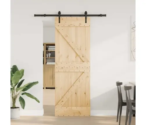 Liuguks Tarvikutega, 70 X 210 cm Männipuit