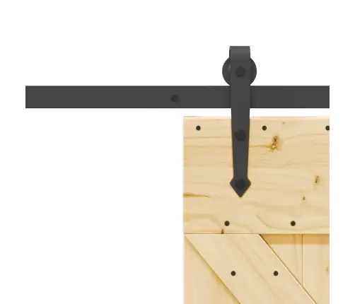 Liuguks Tarvikutega, 70 X 210 cm Männipuit