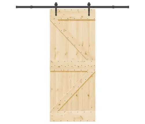 Liuguks Tarvikutega, 85 X 210 cm Männipuit