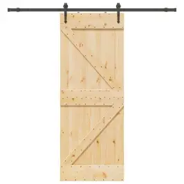 Liuguks Tarvikutega 80 X 210 cm Männipuit