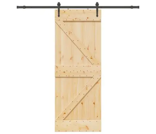 Liuguks Tarvikutega 80 X 210 cm Männipuit