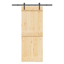 Liuguks Tarvikutega 80 X 210 cm Männipuit