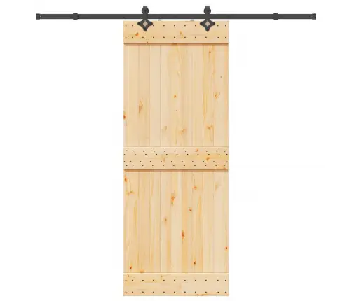 Liuguks Tarvikutega 80 X 210 cm Männipuit