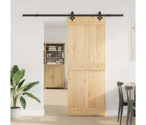 Liuguks Tarvikutega 80 X 210 cm Männipuit