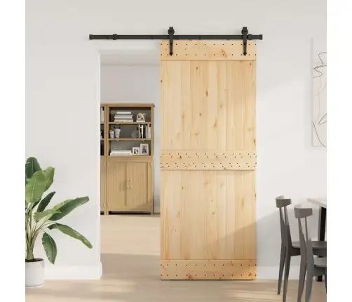 Liuguks Tarvikutega, 85 X 210 cm Männipuit