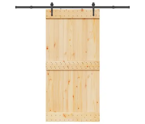 Liuguks Tarvikutega, 100 X 210 cm Männipuit