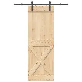 Liuguks Tarvikutega 80 X 210 cm Männipuit