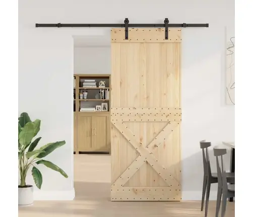 Liuguks Tarvikutega, 100 X 210 cm Männipuit